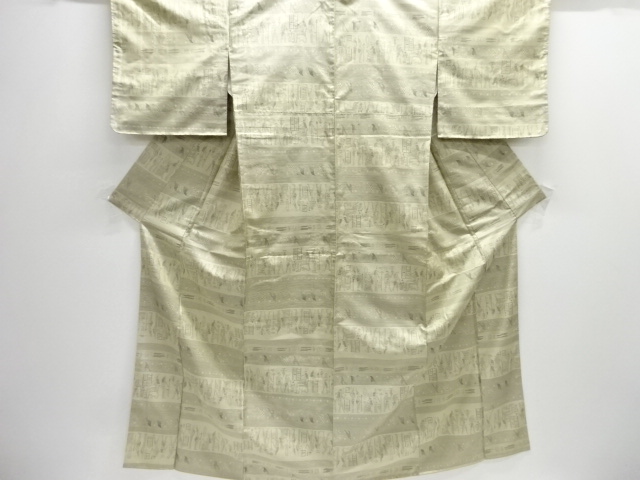 Japanese Kimono / Tsumugi Omeshi Silk